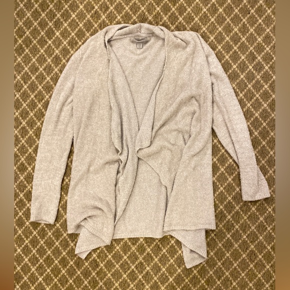 Girls Barefoot Dreams Cream Cardigan Size 8/10
